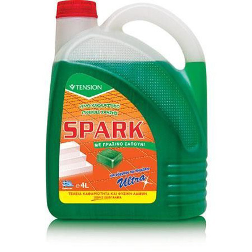SPARK ULTRA ΚΑΘΑΡΙΣΤΙΚΟ ΠΑΤΩΜΑΤΟΣ 4 lit - (ΠΡΑΣΙΝΟ ΣΑΠΟΥΝΙ)