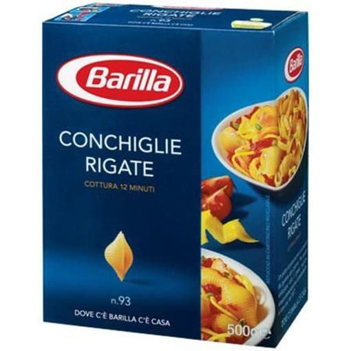 BARILLA CONCHIGLIE RIGATE No 93 - (500gr.)