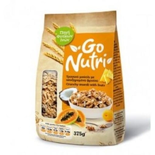GO NUTRI ΔΗΜΗΤΡΙΑΚΑ 375gr. - (ΑΠΟΞΗΡΑΜΕΝΑ ΦΡΟΥΤΑ)