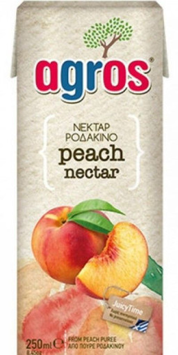 AGROS ΧΥΜΟΣ 250ml - (ΡΟΔΑΚΙΝΟ)