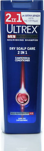 ULTREX ΣΑΜΠΟΥΑΝ 2in1 360ml - (ΚΑΤΑ ΞΗΡΟΔΕΡΜΙΑΣ)