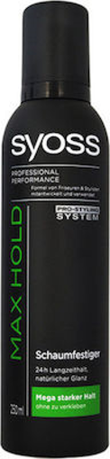 SYOSS MOUSSE 250ml - (MAX HOLD) ΠΡΑΣΙΝΟ