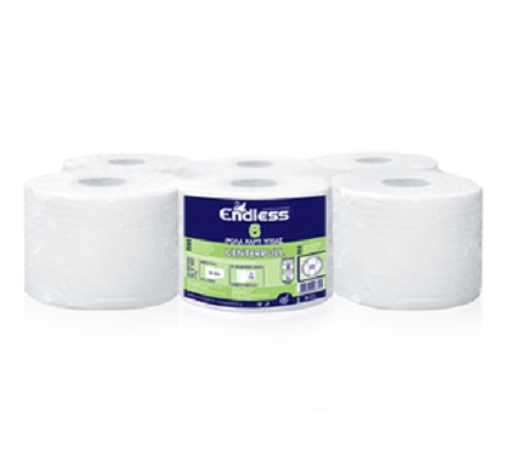 ENDLESS ΧΑΡΤΙ ΡΟΛΟ ΥΓΕΙΑΣ CENTERPULL 600gr. - (6ρολλα)