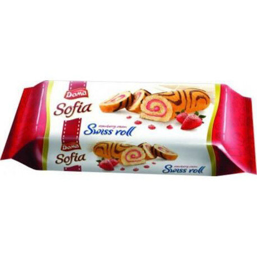 DOMA SOFIA ΚΕΙΚ ΡΟΛΟ ΜΕ ΦΡΑΟΥΛΑ - (200gr.)