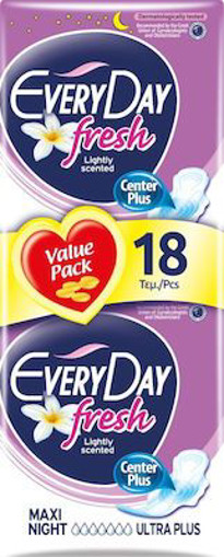 EVERY DAY FRESH MAXI NIGHT ULTRA PLUS 18τεμ. - (0615)-(9)