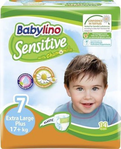 BABYLINO ΠΑΝΑ SENSITIVE No 7 (+17kg) - (14τεμ)