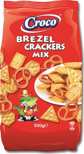 CROCO CRACKERS BREZEL MIX 500gr.