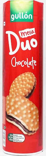 GULLON DUO ΜΙΣΚΟΤΑ ΓΕΜΙΣΤΑ CHOCOLATE 250gr.