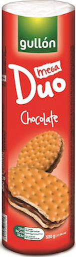 GULLON MEGA DUO ΜΠΙΣΚΟΤΑ ΓΕΜΙΣΤΑ 500gr.