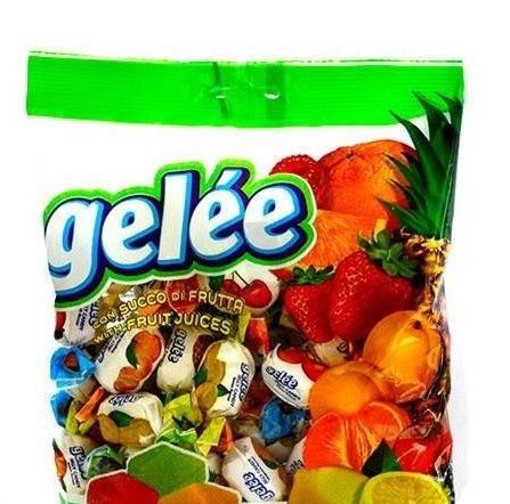 GELLE ΚΑΡΑΜΕΛΕΣ ΖΕΛΕ 400gr. (ΦΡΟΥΤΑ)