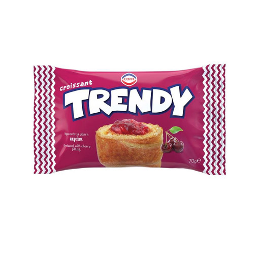 TRENDY ΕΒΓΑ ΚΡΟΥΑΣΑΝ 70gr. - (ΚΕΡΑΣΙ)