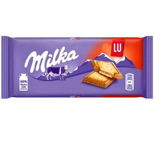 MILKA ΣΟΚΟΛΑΤΑ ΜΠΙΣΚΟΤΟ LU 87gr.