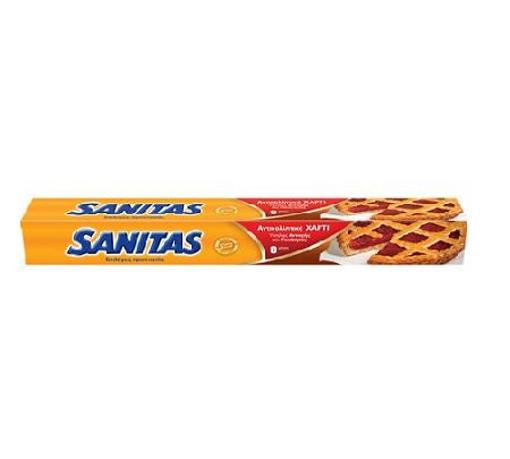 SANITAS BAKE ΑΝΤΙΚΟΛΛΗΤΙΚΟ ΧΑΡΤΙ (8m)