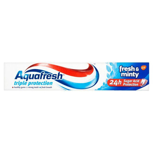 AQUAFRESH TRIPLE PROTECTION 75ml - (FRESH & MINTY)