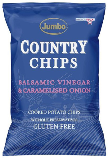JUMBO COUNTRY CHIPS ME BALSAMIC VINEGAR & CARAMELIS