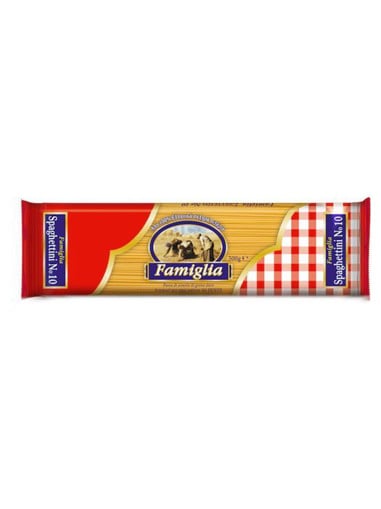 FAMIGLIA ΜΑΚΑΡΟΝΙΑ Νo 10 - (500gr.)