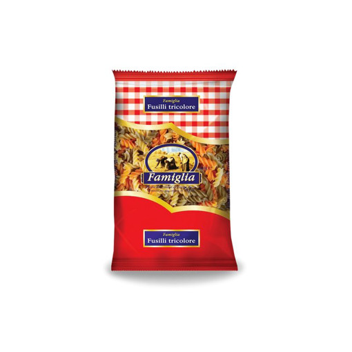 FAMIGLIA FUSILLI TRICOLORE 500gr.