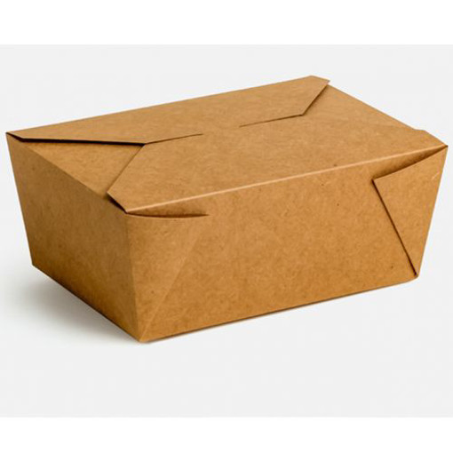 KRAFT DELIVERY BOX No 4 - (40τεμ.) - (22x16x9cm)