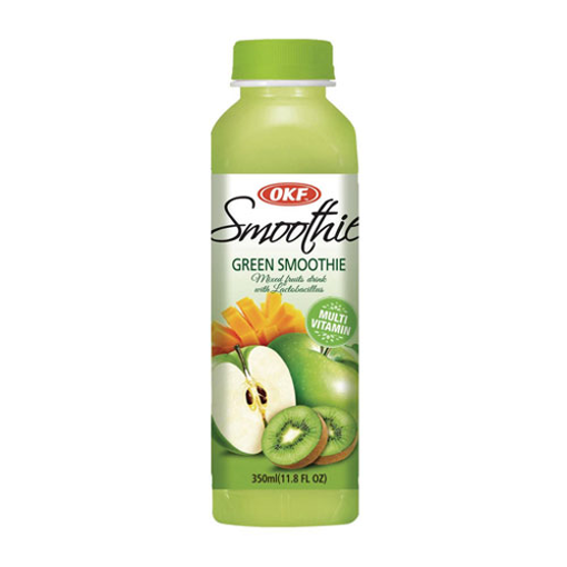 OKF SMOOTHIE MIXED FRUITS GREEN 350ml