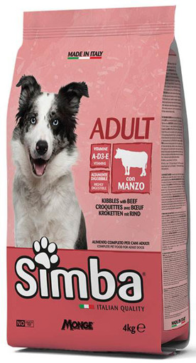 SIMBA ΣΚΥΛΟΤΡΟΦΗ ΚΡΟΚΕΤΑ 4kg - (ΒΟΔΙΝΟ)