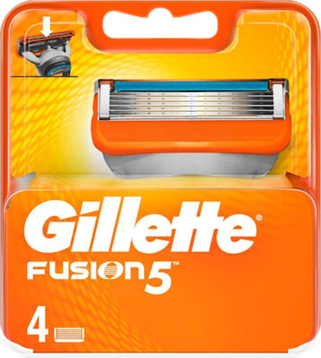 GILLETTE ΞΥΡΑΦΑΚΙΑ FUSION 5 (4τεμ.) - (ΑΝΤΑΛΛΑΚΤΙΚΑ)