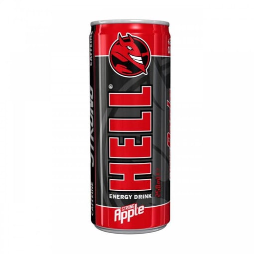 HELL ENERGY DRINK 250ml - (APPLE)