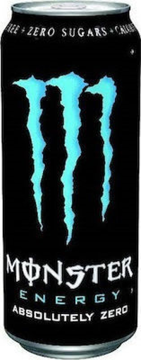 MONSTER ENERGY DRINK 500ml - (ABSOLUTELY ZERO)