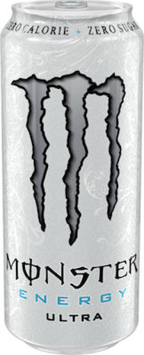 MONSTER ENERGY DRINK 500ml - (ENERGY ULTRA ΑΣΗΜΙ)