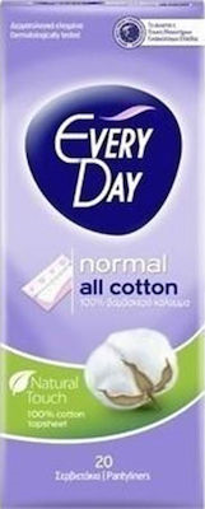 EVERY DAY ΣΕΡΒΙΕΤΑΚΙ ANATOMIC ALL COTTON 20τεμ. - (1180N)