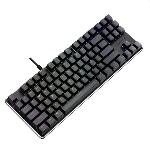 ΕΝΣΥΡΜΑΤΟ ΜΗΧΑΝΙΚΟ GAMING ΠΛΗΚΤΡΟΛΟΓΙΟ ΜΕ BACKLIGHT RGB ΚΑΙ ΕΠΙΦΑΝΕΙΑ ΑΠΟ ΑΛΟΥΜΙΝΙΟ DEEPCOOL KB500