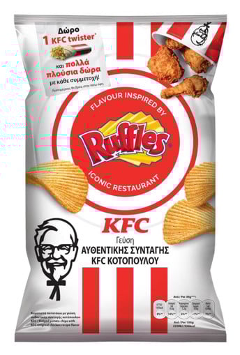 RUFFLES CHIPS 120g - (KFC)