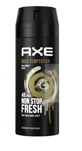 AXE BODY SPRAY 150ml - (GOLD TEMPTATION)