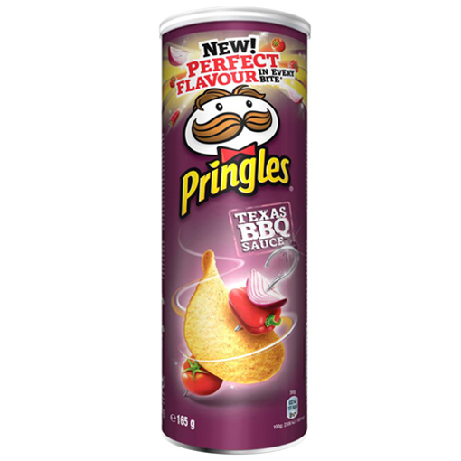 PRINGLES ΤΣΙΠΣ 165gr. - (BARBEQUE)