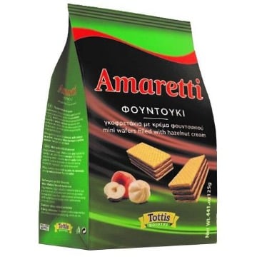 BINGO AMARETTI ΓΚΟΦΡΕΤΑΚΙΑ 125gr. - (ΚΡΕΜΑ ΦΟΥΝΤΟΥΚΙΟΥ) (ΣΑΚΟΥΛΑ)