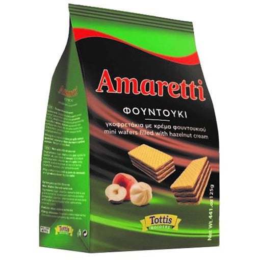 BINGO AMARETTI ΓΚΟΦΡΕΤΑΚΙΑ 125gr. - (ΚΡΕΜΑ ΦΟΥΝΤΟΥΚΙΟΥ) (ΣΑΚΟΥΛΑ)