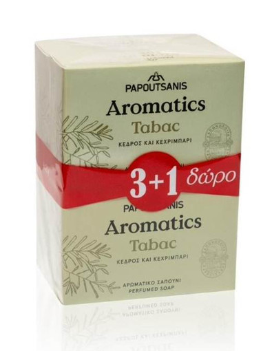 AROMATICS ΣΑΠΟΥΝΙ TABAC (3+1 ΔΩΡΟ) 100gr