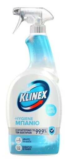 KLINEX SPRAY HYGIENE ΜΠΑΝΙΟ 750ml - (ΜΠΛΕ)