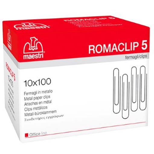 MAESTRI ΣΥΝΔΕΤΗΡΑΣ ROMACLIP Νο.5  - (100x10τεμ.)