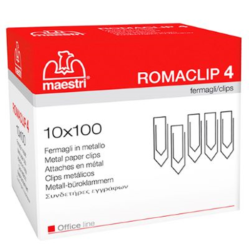 MAESTRI ΣΥΝΔΕΤΗΡΑΣ ROMACLIP Νο.4  - (100x10τεμ.)