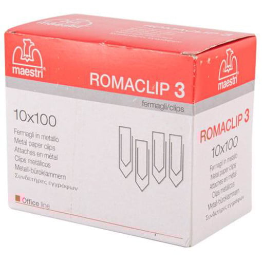 MAESTRI ΣΥΝΔΕΤΗΡΑΣ ROMACLIP Νο.3  - (100x10τεμ.)