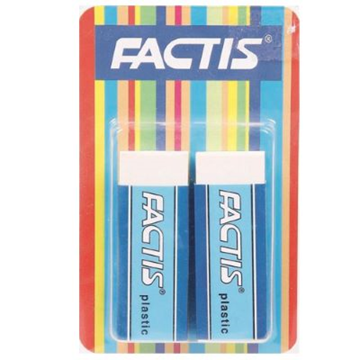 FACTIS ΓΟΜΑ ΛΕΥΚΗ P20 (2τεμ.) (66110)