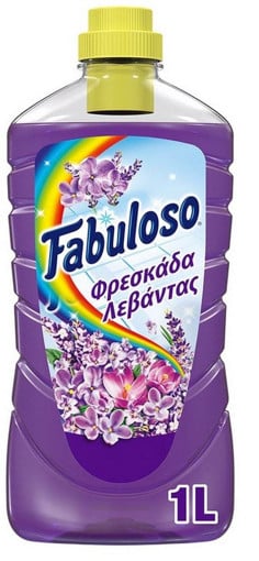 FABULOSO ΚΑΘΑΡΙΣΤΙΚΟ 1lit - (LAVANDA - ΜΩΒ)