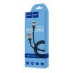 HOCO X26 ΚΑΛΩΔΙΟ MICRO USB ΦΟΡΤΙΣΗΣ & DATA 1m, BLACK - GOLD