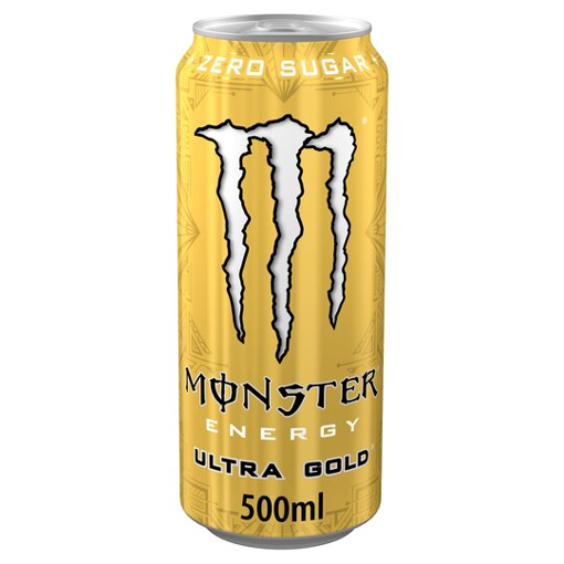 MONSTER ENERGY DRINK 500ml  - (ULTRA GOLD)