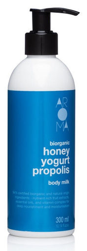 AROMA BODY MILK BIO ΜΕΛΙ & ΓΙΑΟΥΡΤΙ 300ml