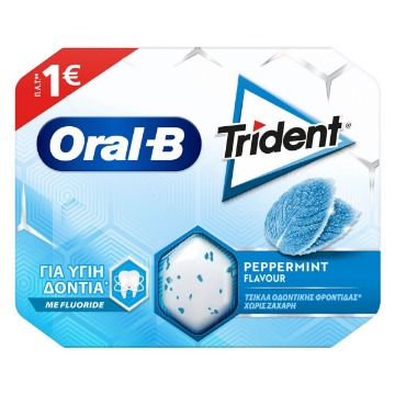 TRIDENT ORAL B ΜΕΝΤΑ 17gr