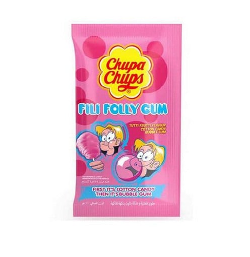 Chupa Chups Tutti Frutti Flavour Fili Folly Gum 11g