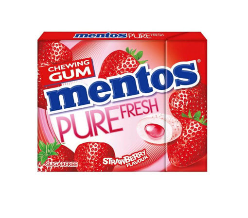 MENTOS PURE FRESH SLIM BOX STRAWBERRY (20ΤΜΧ)