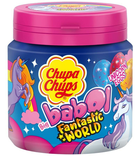 BIG BABOL FANTASTIC WORLD UNICORN EGGS ΦΡΑΟΥΛΑ, ΜΠΑΝΑΝΑ ΚΑΙ BLUEBERRY 90g