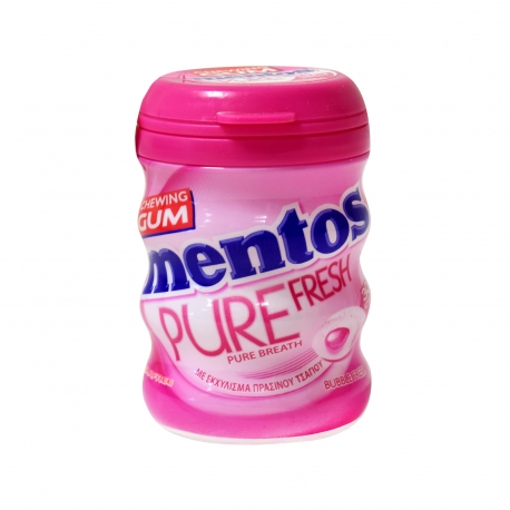 MENTOS PURE FRESH MEDIUM BOTTLE BUBBLEFRESH 60g